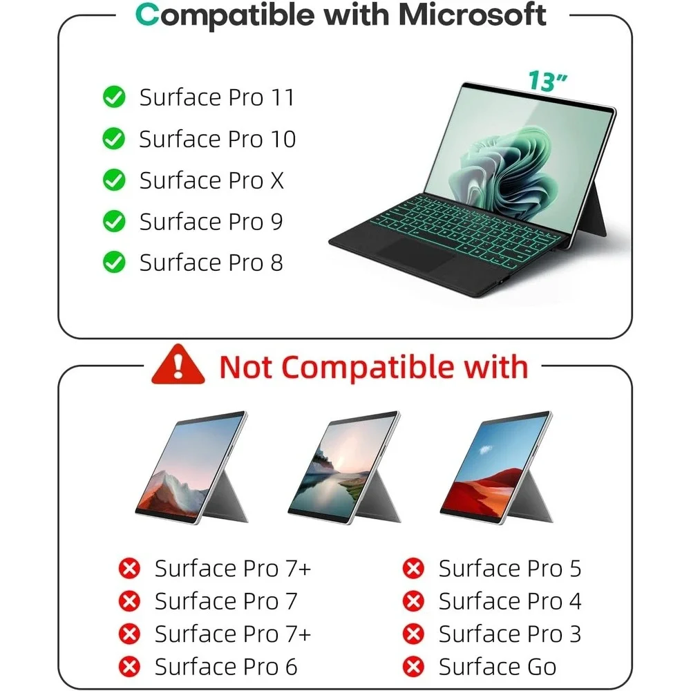 Surface Pro 11 10 9 8 X 13